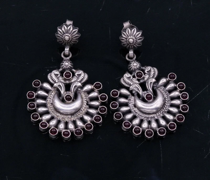 Affordable Elegance – Premium Jewelry At Special Prices Vintage design moon shape bird stud earring,925 sterling silver gorgeous stone jadau drop dangle earring tribal jewelry gifting s776 Affordable Elegance – Premium Jewelry At Special Prices Vintage design moon shape bird stud earring,925 sterling silver gorgeous stone jadau drop dangle earring tribal jewelry gifting s776