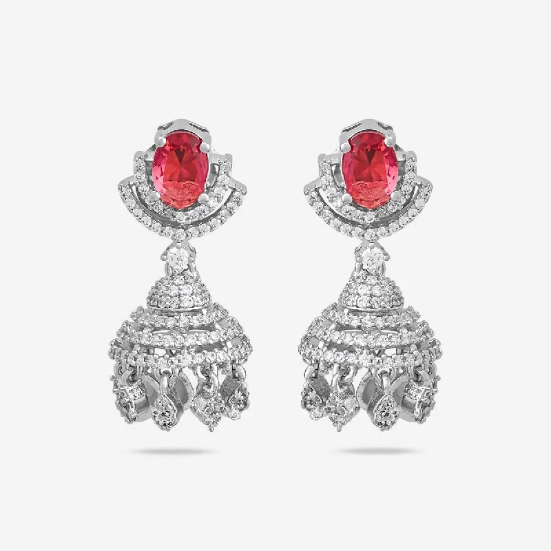 Romantic Heart-Shaped Jewelry For Special Gifts Zircon Earring 163185