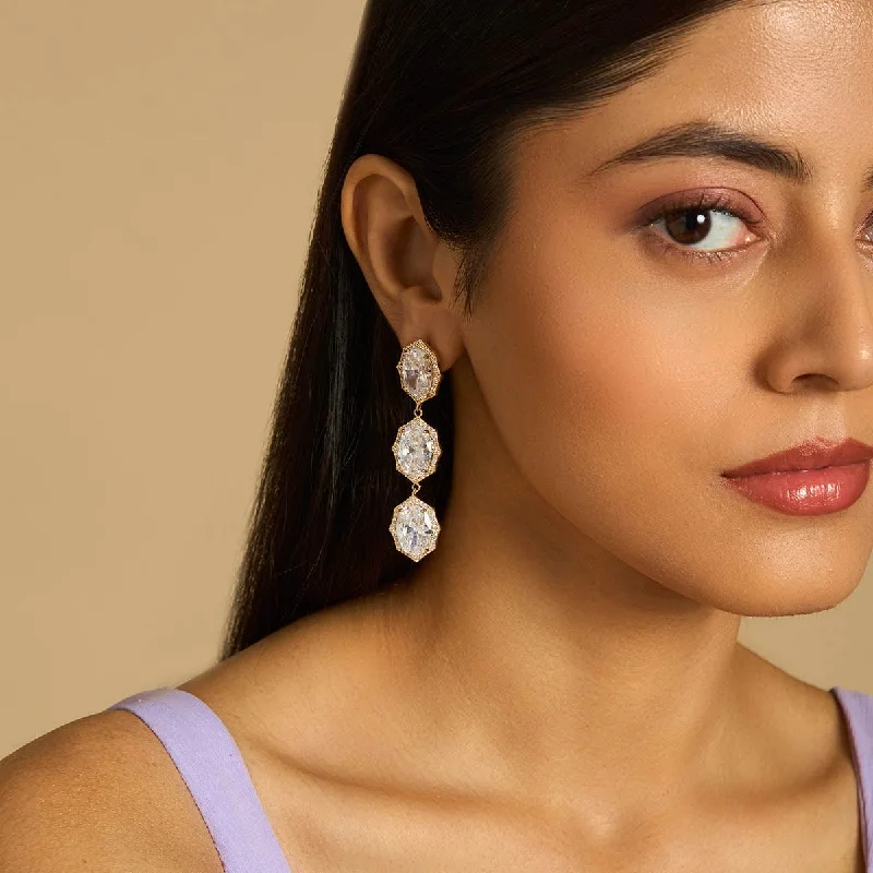 Limited-Stock Jewelry Clearance – Grab Your Favorites Now Zircon Earring 175194