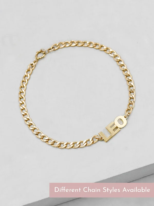 Shop Modern Jewelry Collections With Exclusive Discounts Block Nameplate Bracelet