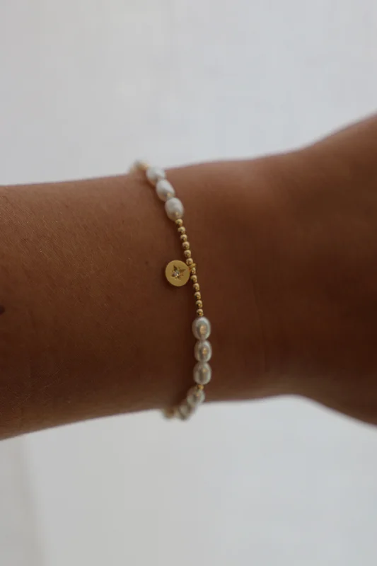 Shop Fine Jewelry With Exclusive Savings PEARL STAR CHARM BRACELET