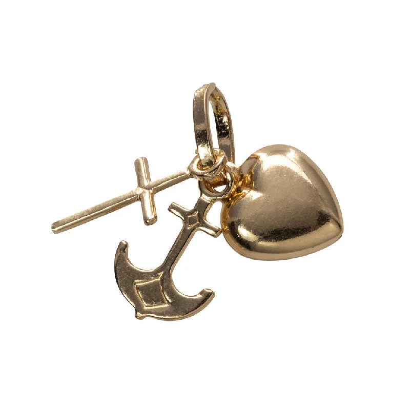 Limited-Stock Jewelry Sale – Shop Before It's Gone 14K Gold Faith, Hope & Charity Charm Limited-Stock Jewelry Sale – Shop Before It's Gone 14K Gold Faith, Hope & Charity Charm