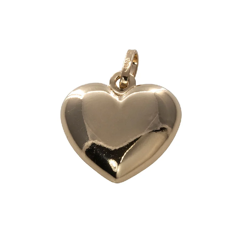 Personalized Jewelry Sale – Unique Gifts At Low Prices 14K Gold Puffed Heart Pendant