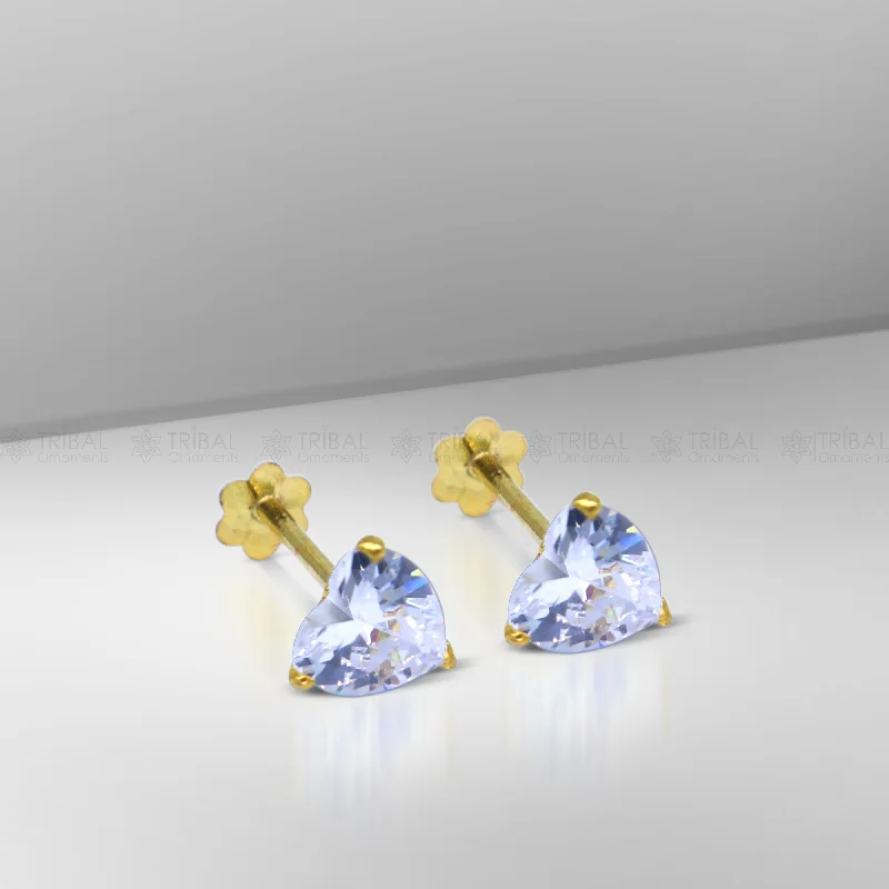 Trending Jewelry Styles Now At Limited-Time Discounts 14Kt yellow gold white diamond stud earring for unisex er193 Trending Jewelry Styles Now At Limited-Time Discounts 14Kt yellow gold white diamond stud earring for unisex er193