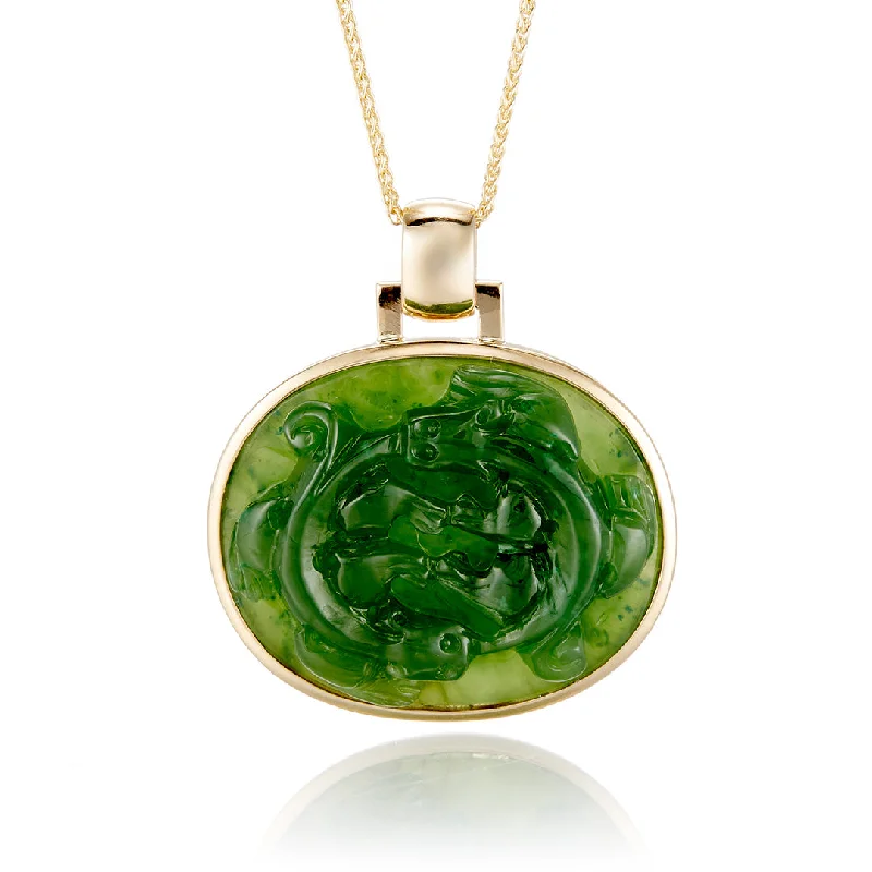 Stunning Jewelry At A Fraction Of The Price Green Nephrite Jade Water Dragon Pendant Stunning Jewelry At A Fraction Of The Price Green Nephrite Jade Water Dragon Pendant