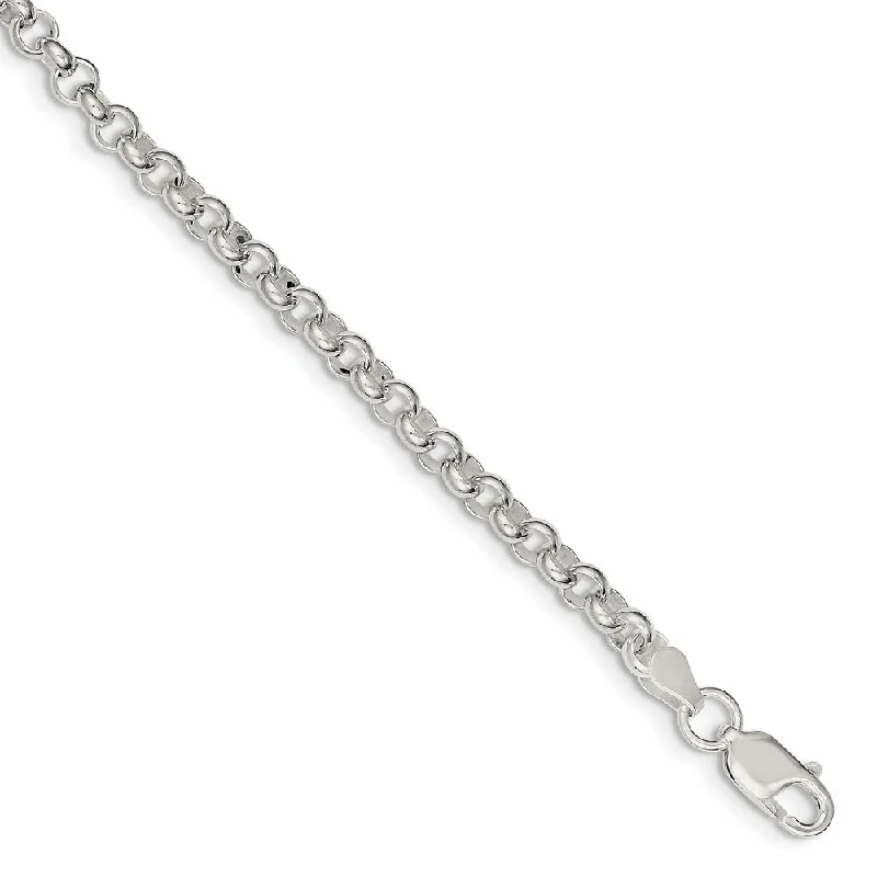 Shine In Style – Shop Jewelry Discounts Today 4.75mm Sterling Silver Solid Belcher (Rolo) Chain Bracelet Shine In Style – Shop Jewelry Discounts Today 4.75mm Sterling Silver Solid Belcher (Rolo) Chain Bracelet