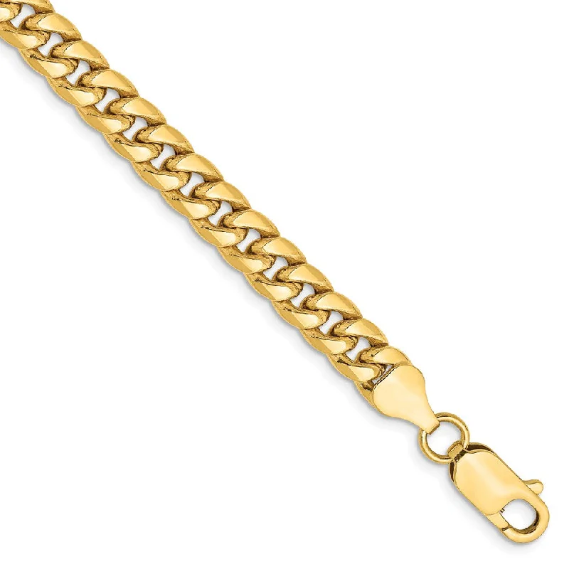 Elevate Your Outfit With Discounted Statement Jewelry 6mm 14k Yellow Gold Cuban Curb Chain Bracelet Elevate Your Outfit With Discounted Statement Jewelry 6mm 14k Yellow Gold Cuban Curb Chain Bracelet