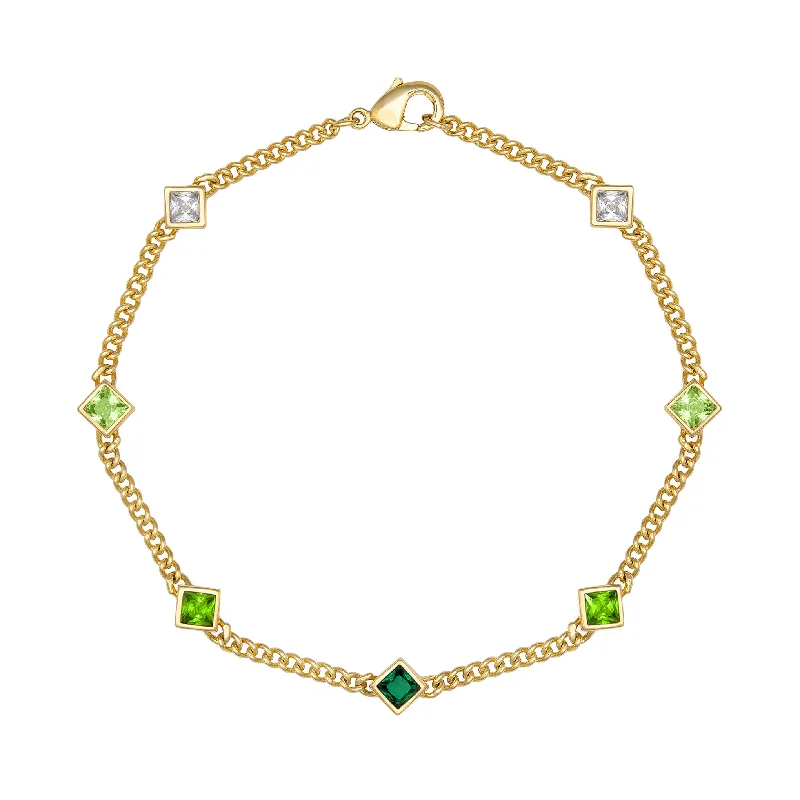 Exclusive Jewelry Sale Event – Shop Now Aura Anklet - Green