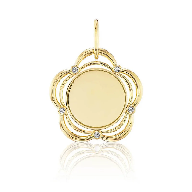 Shine In Style – Shop Jewelry Discounts Today Aurelia Demark 18K Gold Diamond Eyelet Pendant Shine In Style – Shop Jewelry Discounts Today Aurelia Demark 18K Gold Diamond Eyelet Pendant