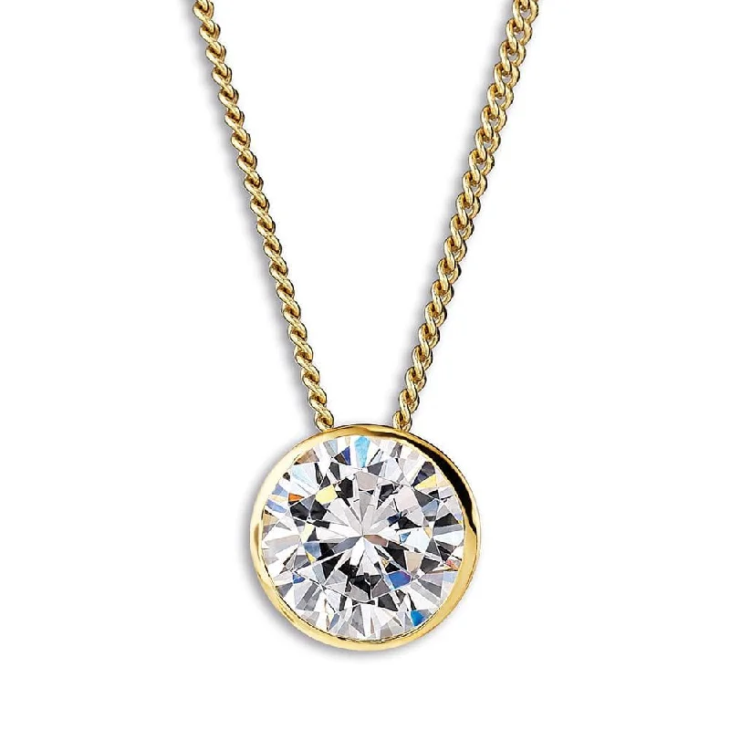 Limited-Time Jewelry Discounts – Shine Without The Splurge Bezel Solitaire Pendant