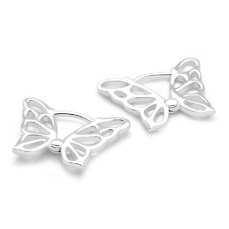 Jewelry Sale Bonanza – Grab Your Sparkle Now Butterfly Swing Hoops