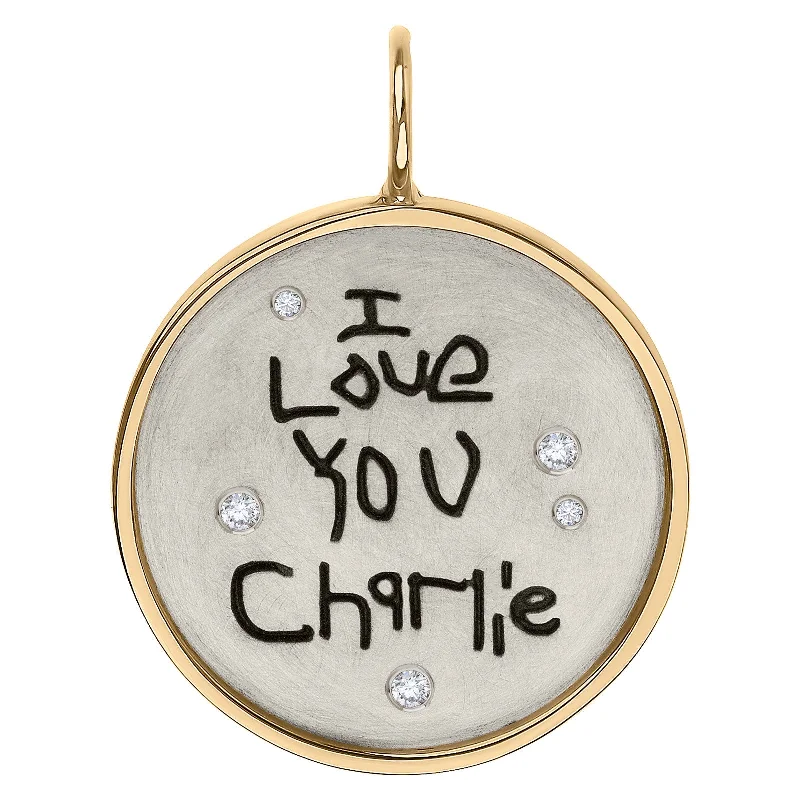 Shine In Style – Shop Jewelry Discounts Today Child's Handwritten Round Charm