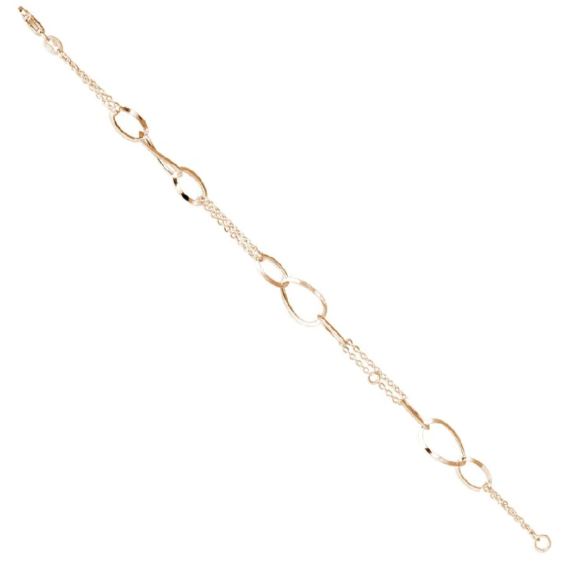 Get The Best Deals On Timeless Jewelry Pieces Circle and Chain Design Bracelet - 14kt Yellow Gold Get The Best Deals On Timeless Jewelry Pieces Circle and Chain Design Bracelet - 14kt Yellow Gold