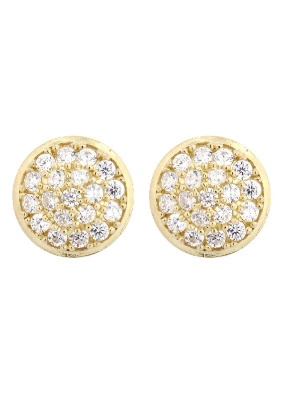 Limited-Time Jewelry Sale – Elegant Styles At Less 10K Gold Earrings For Men | Appx 1/2 Inches Wide