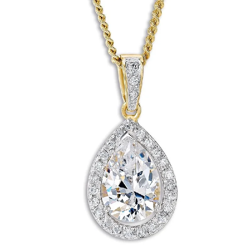 Jewelry Deals That Outshine The Rest Classic Pear Cut Pendant