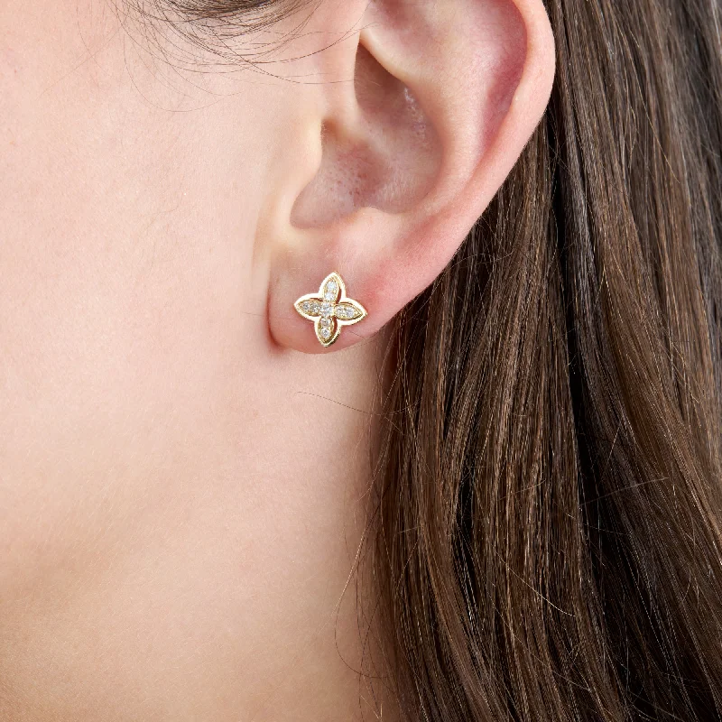 Elevate Your Jewelry Collection With Limited-Time Savings Diamond Flower Stud Earrings, Everlyn Elevate Your Jewelry Collection With Limited-Time Savings Diamond Flower Stud Earrings, Everlyn