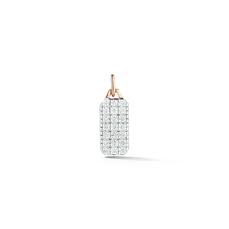 Exclusive Jewelry Offers – Shine For Less DORA 18K GOLD ALL DIAMOND MINI TABLET CHARM Exclusive Jewelry Offers – Shine For Less DORA 18K GOLD ALL DIAMOND MINI TABLET CHARM