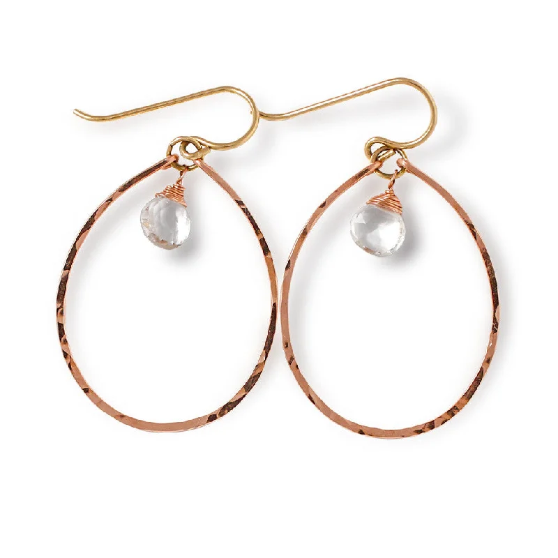 Dazzle With Discounts – Shop Jewelry On Sale Droplette Gemstone Hoops - Crystal Quartz Dazzle With Discounts – Shop Jewelry On Sale Droplette Gemstone Hoops - Crystal Quartz