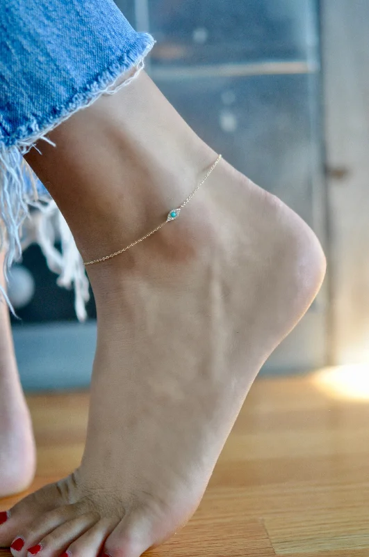 Shop Fine Jewelry With Exclusive Savings HADLEY EVIL EYE ANKLET