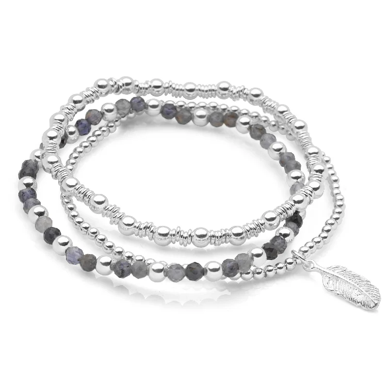Flash Sale On Elegant Jewelry – Don't Miss Out Feather Bracelet Stack