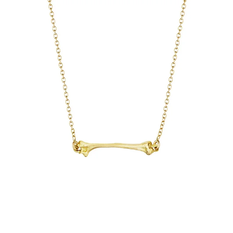 Flash Deals On Fine Jewelry – Shop Before It's Gone Gold Bone Bar Necklace