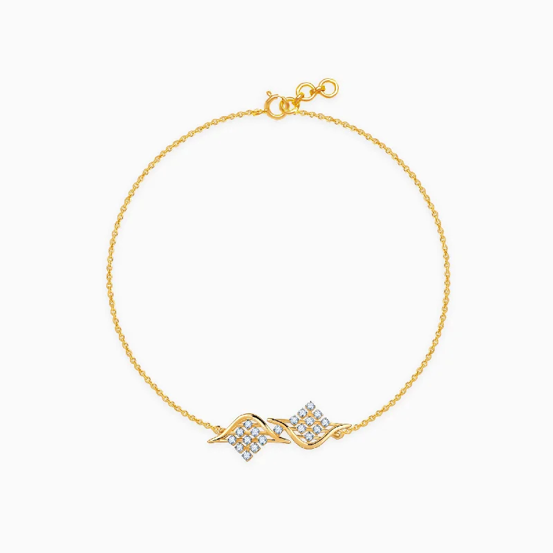 Handcrafted Jewelry Sale – Unique Designs At Low Prices Gold Charming Twist Diamond Bracelet Handcrafted Jewelry Sale – Unique Designs At Low Prices Gold Charming Twist Diamond Bracelet