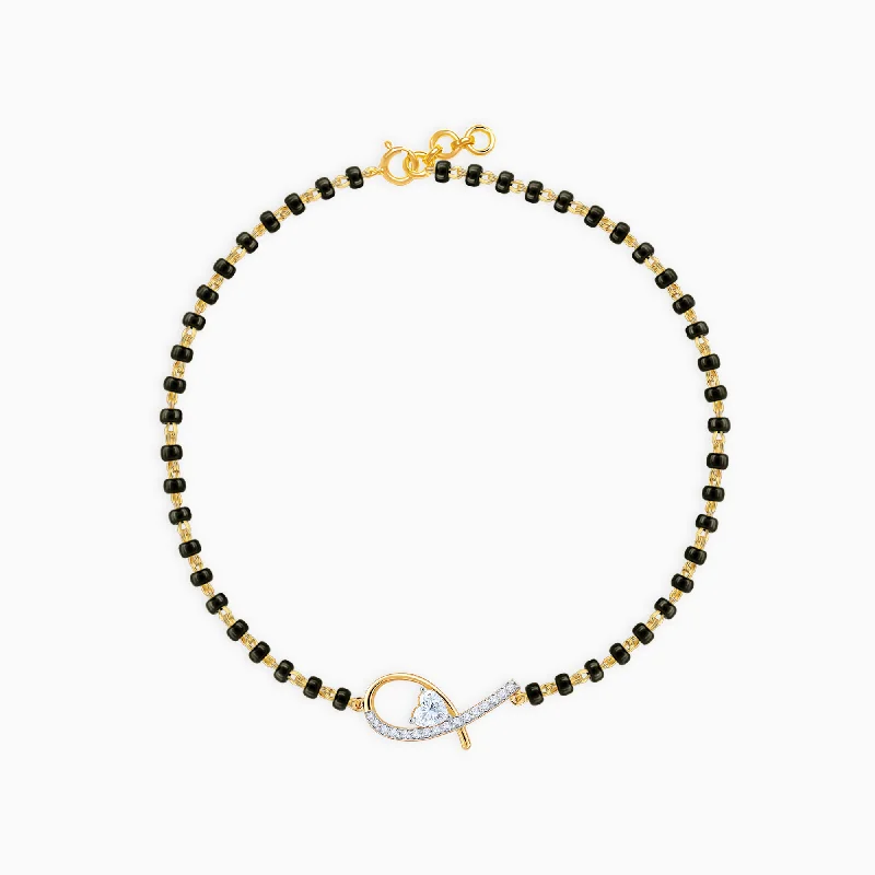 Shop Stylish Jewelry Now And Save Big Gold Twirl Bliss Mangalsutra Diamond Bracelet Shop Stylish Jewelry Now And Save Big Gold Twirl Bliss Mangalsutra Diamond Bracelet