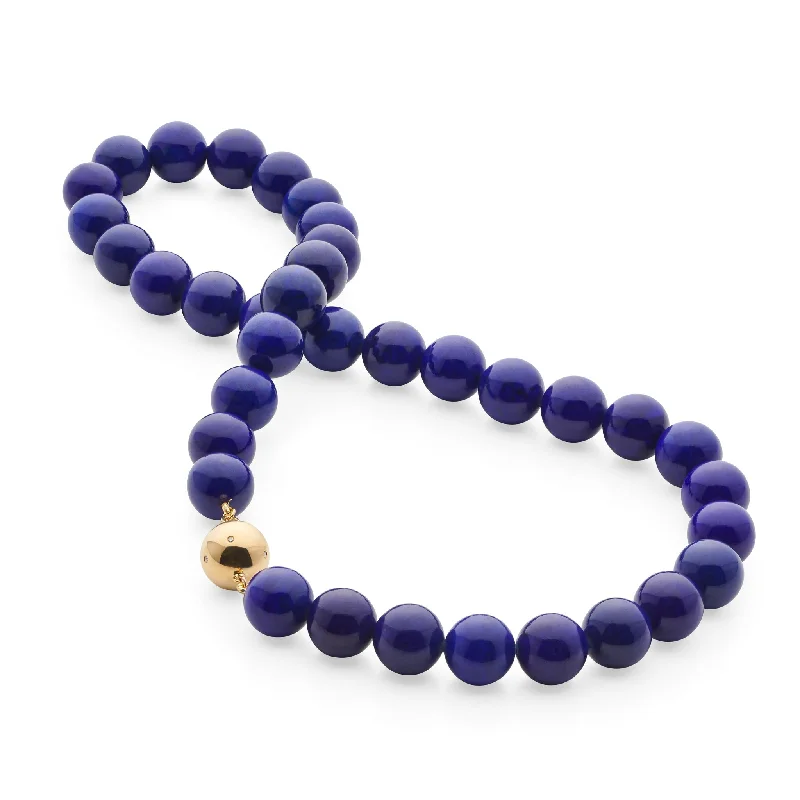 Luxury Jewelry At Budget-Friendly Prices – Grab Yours Now 12mm Lapis Necklace