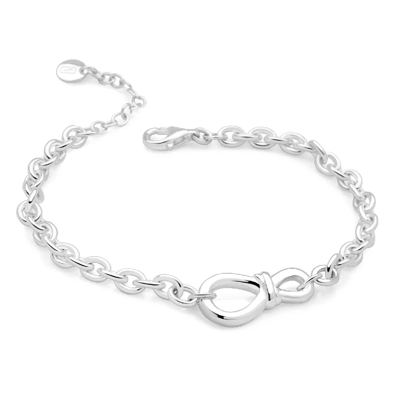 Waterproof Stainless Steel Jewelry For Lasting Beauty Infinity Knot Bracelet