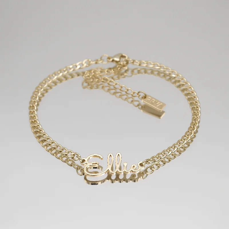 Timeless Elegance At Unbelievable Discounts London Custom Name Anklet
