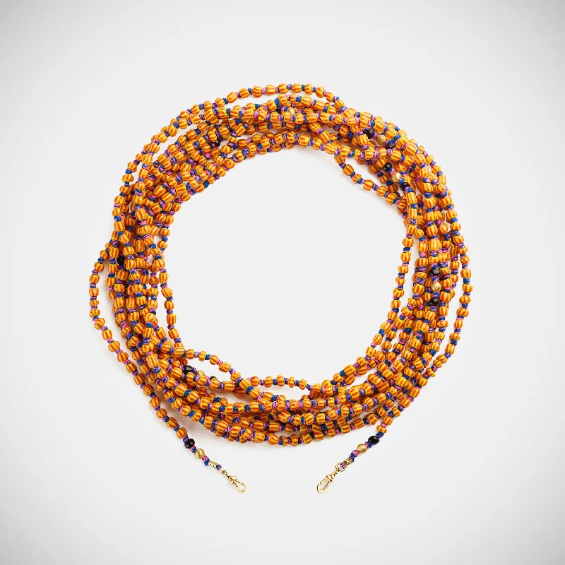 Luxury Meets Affordability – Jewelry Sale Now Live Mauli beads ghana orange & red 4m