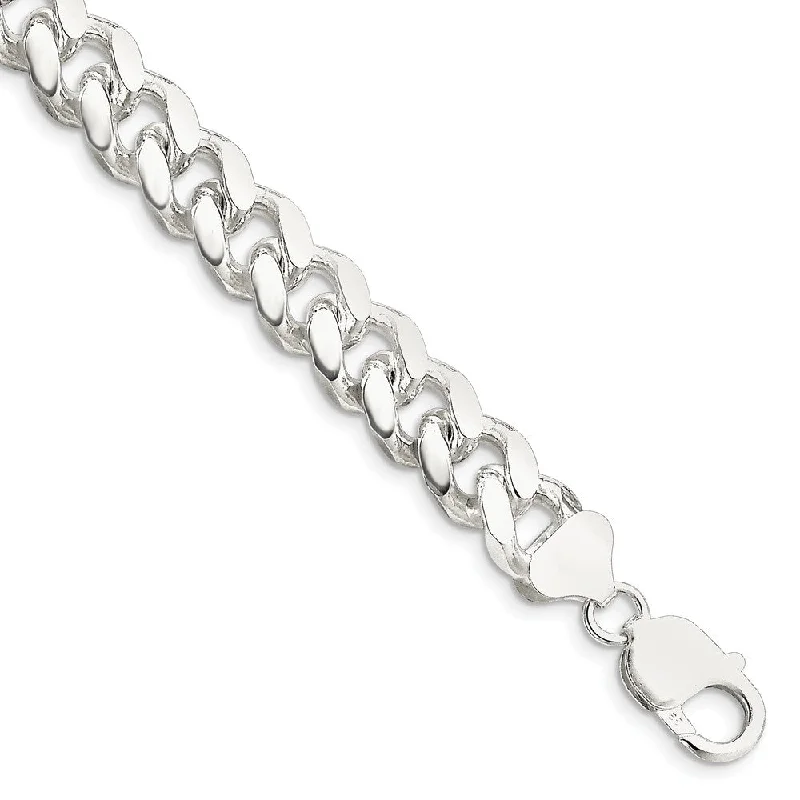 Don't Miss Out On Bestselling Jewelry At Special Prices Men's 10.5mm Sterling Silver Solid D/C Domed Curb Chain Bracelet Don't Miss Out On Bestselling Jewelry At Special Prices Men's 10.5mm Sterling Silver Solid D/C Domed Curb Chain Bracelet