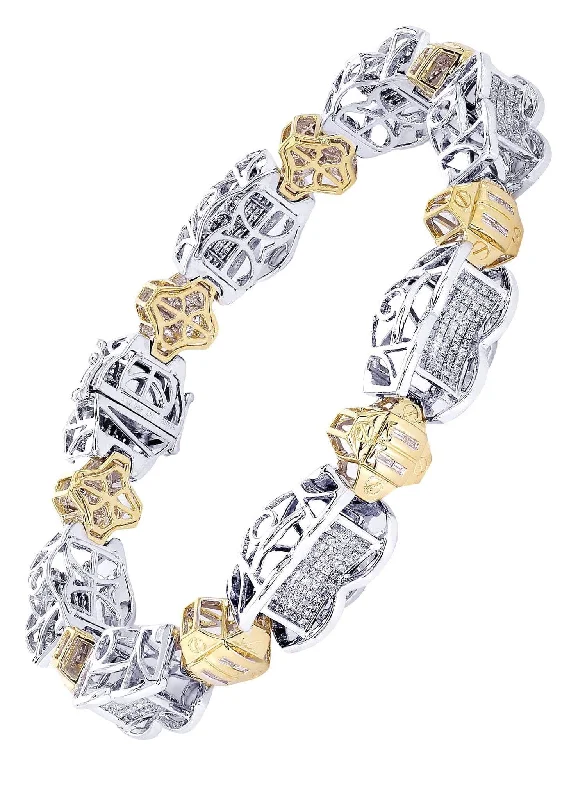 Breathtaking Jewelry, Breathtaking Prices Mens Diamond Bracelet White Gold| 4.34 Carats| 46.65 Grams Breathtaking Jewelry, Breathtaking Prices Mens Diamond Bracelet White Gold| 4.34 Carats| 46.65 Grams