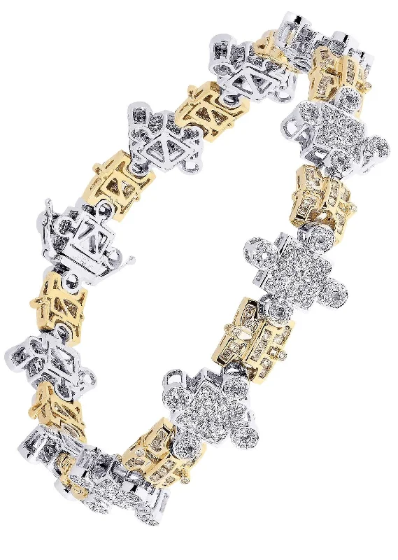 Special Sale On Handcrafted Jewelry – Shop Today Mens Diamond Bracelet White Gold| 4.36 Carats| 38.54 Grams Special Sale On Handcrafted Jewelry – Shop Today Mens Diamond Bracelet White Gold| 4.36 Carats| 38.54 Grams