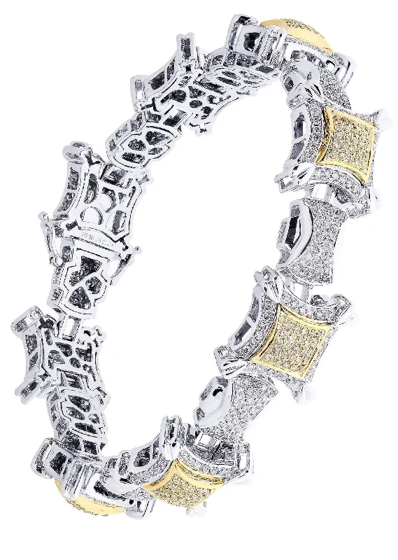 Elegant Designs, Unbeatable Discounts – Shop Jewelry Now Mens Diamond Bracelet White Gold| 5.27 Carats| 58.71 Grams Elegant Designs, Unbeatable Discounts – Shop Jewelry Now Mens Diamond Bracelet White Gold| 5.27 Carats| 58.71 Grams