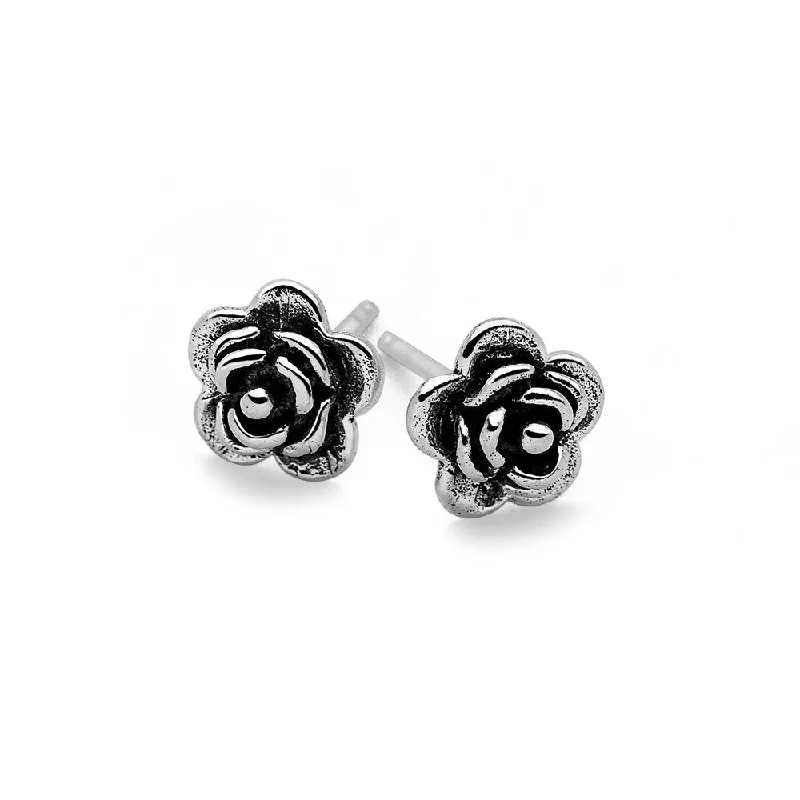 Grab Your Favorite Jewelry At The Lowest Prices Midnight Rose Studs