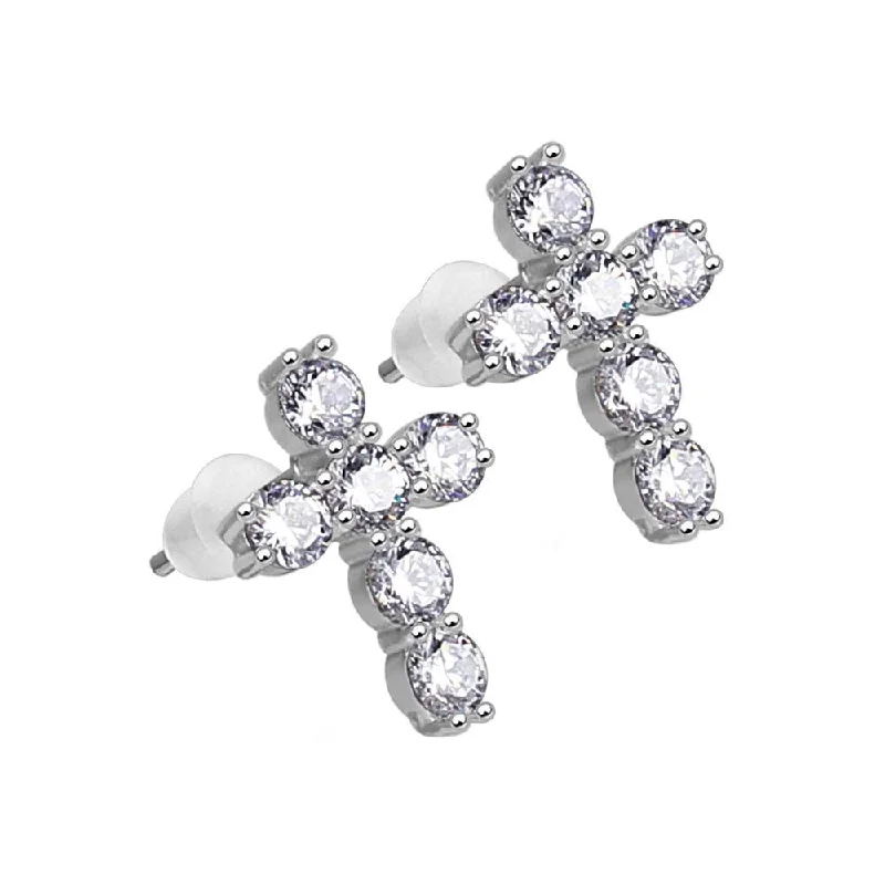 Shop Trending Jewelry With Exclusive Savings Mister Crucis Stud Earrings - 925