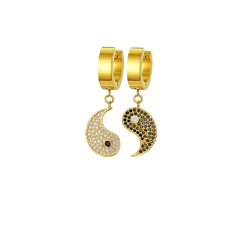 Make Every Moment Shine – Jewelry Discounts Available Mister Yin Yang Earrings