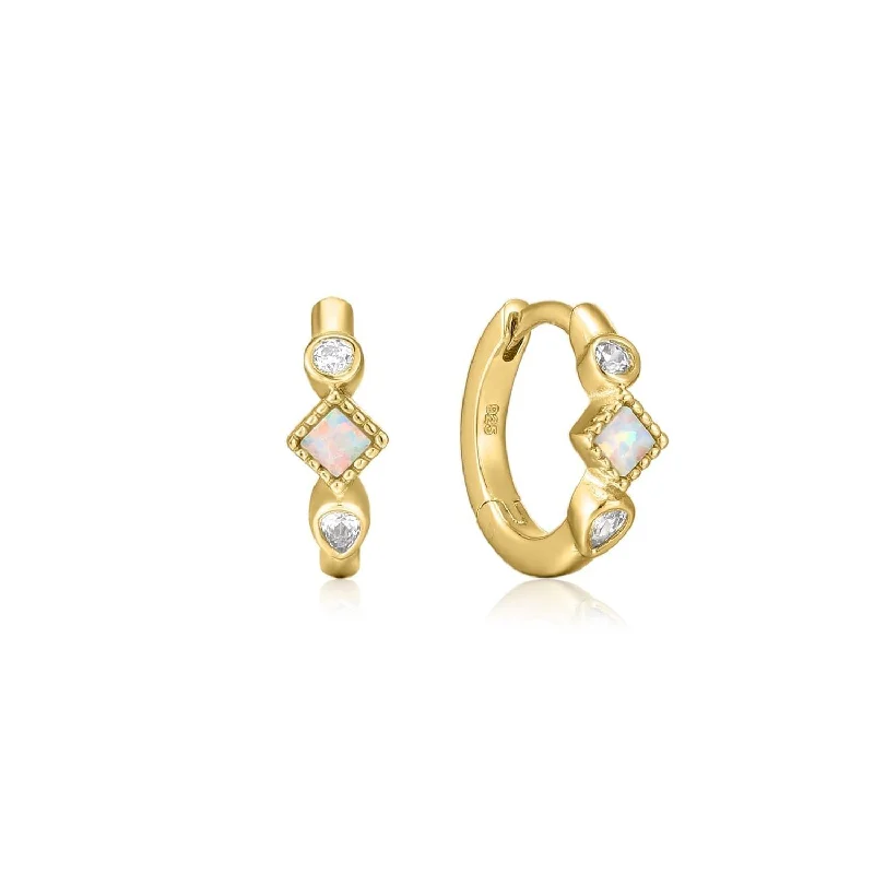 Once-A-Year Jewelry Deals – Shop Before They’Re Gone Multi Shaped Opal & Cz Stone Huggie Hoops Once-A-Year Jewelry Deals – Shop Before They’Re Gone Multi Shaped Opal & Cz Stone Huggie Hoops