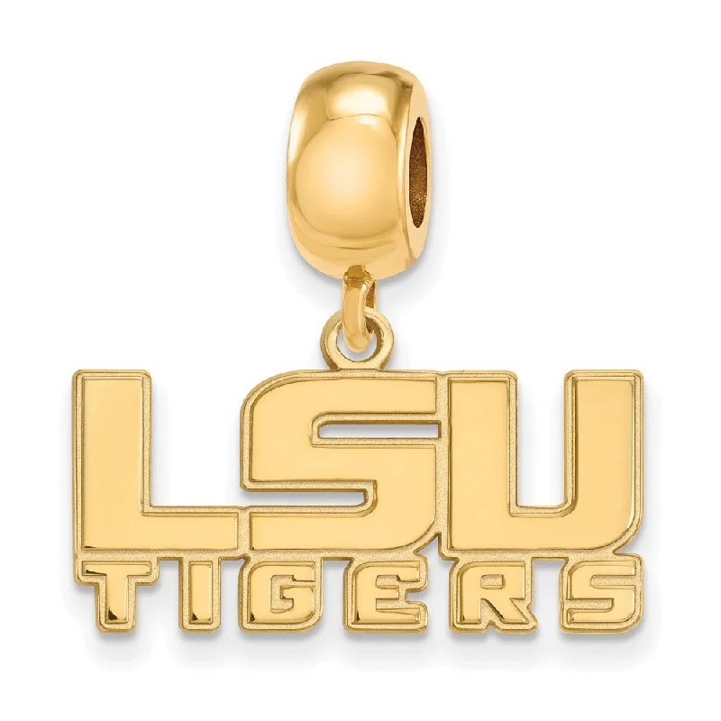 Flash Sale On Elegant Jewelry – Don't Miss Out 14k Gold Plated Silver Louisiana State University Sm Dangle Bead Charm Flash Sale On Elegant Jewelry – Don't Miss Out 14k Gold Plated Silver Louisiana State University Sm Dangle Bead Charm