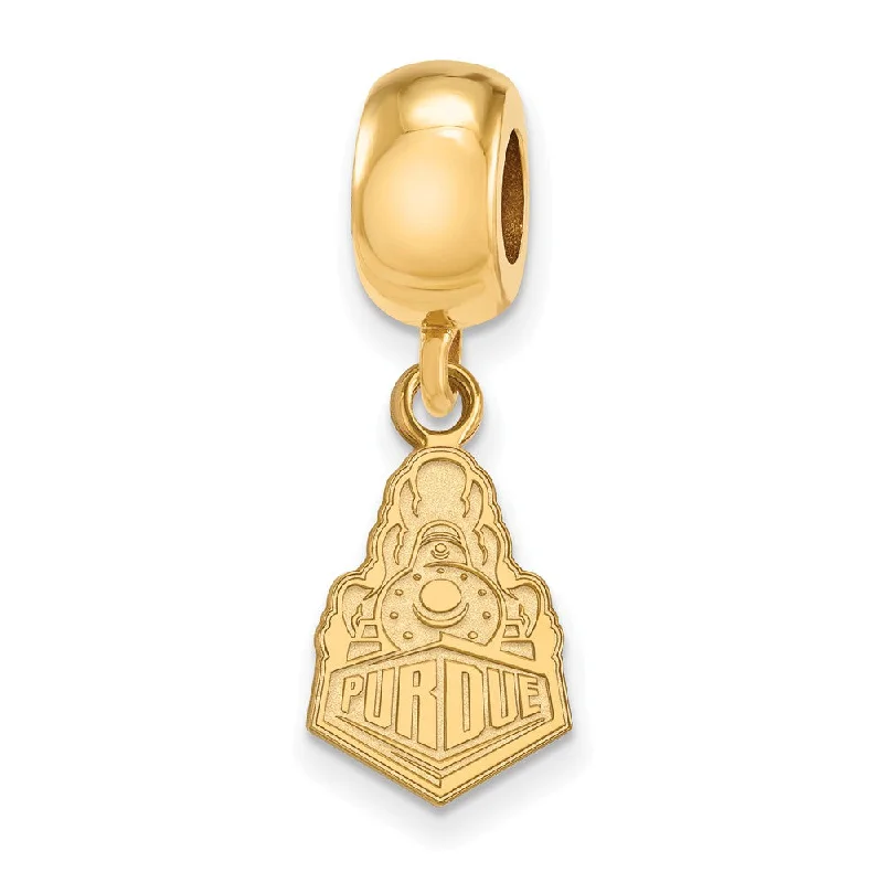 Final Call – Shop Exquisite Jewelry Before It's Gone 14k Gold Plated Silver Purdue Small Dangle Bead Charm Final Call – Shop Exquisite Jewelry Before It's Gone 14k Gold Plated Silver Purdue Small Dangle Bead Charm