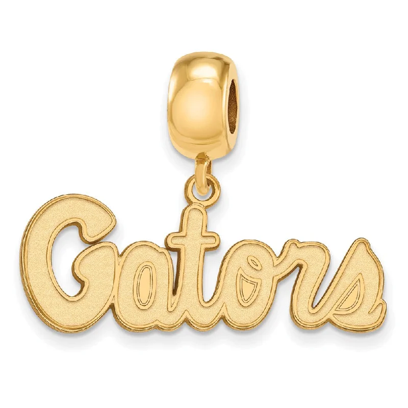 Personalized Jewelry Sale – Unique Gifts At Low Prices 14k Gold Plated Silver University of Florida Sm Dangle Bead Charm Personalized Jewelry Sale – Unique Gifts At Low Prices 14k Gold Plated Silver University of Florida Sm Dangle Bead Charm