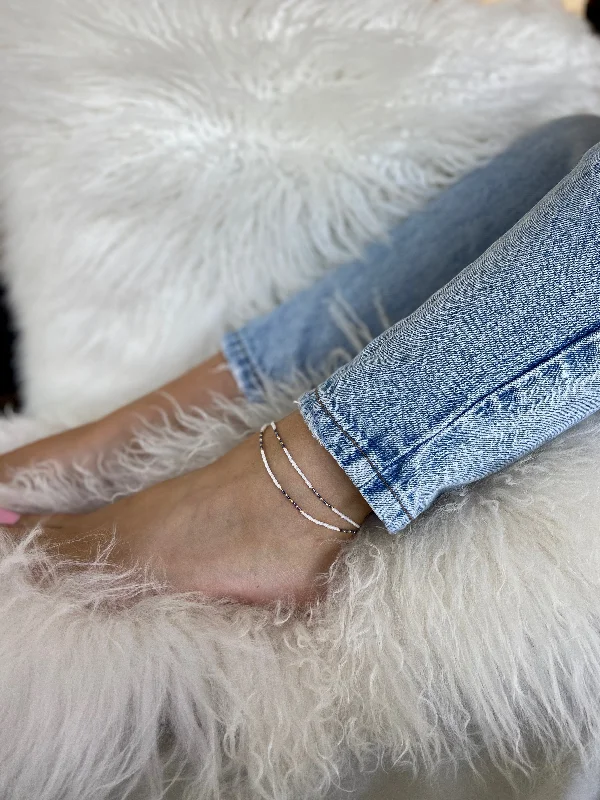 Last Chance To Grab Your Favorite Jewelry At A Discount PARKER Double Wrapped Anklet