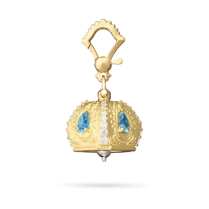 Affordable Glamour – Premium Jewelry For Less Paul Morelli Aquamarine & Diamond Raja Meditation Bell Affordable Glamour – Premium Jewelry For Less Paul Morelli Aquamarine & Diamond Raja Meditation Bell