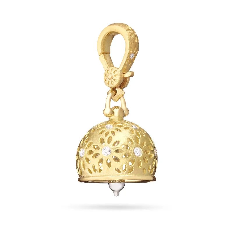 Discover Unique Jewelry With Special Limited-Time Offers Paul Morelli Diamond Eyelet Meditation Bell