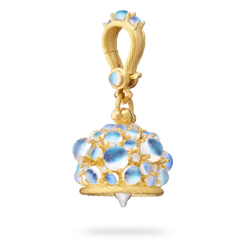 Premium Diamond Jewelry At Once-In-A-Lifetime Discounts Paul Morelli Moonstone & Diamond Meditation Bell Premium Diamond Jewelry At Once-In-A-Lifetime Discounts Paul Morelli Moonstone & Diamond Meditation Bell