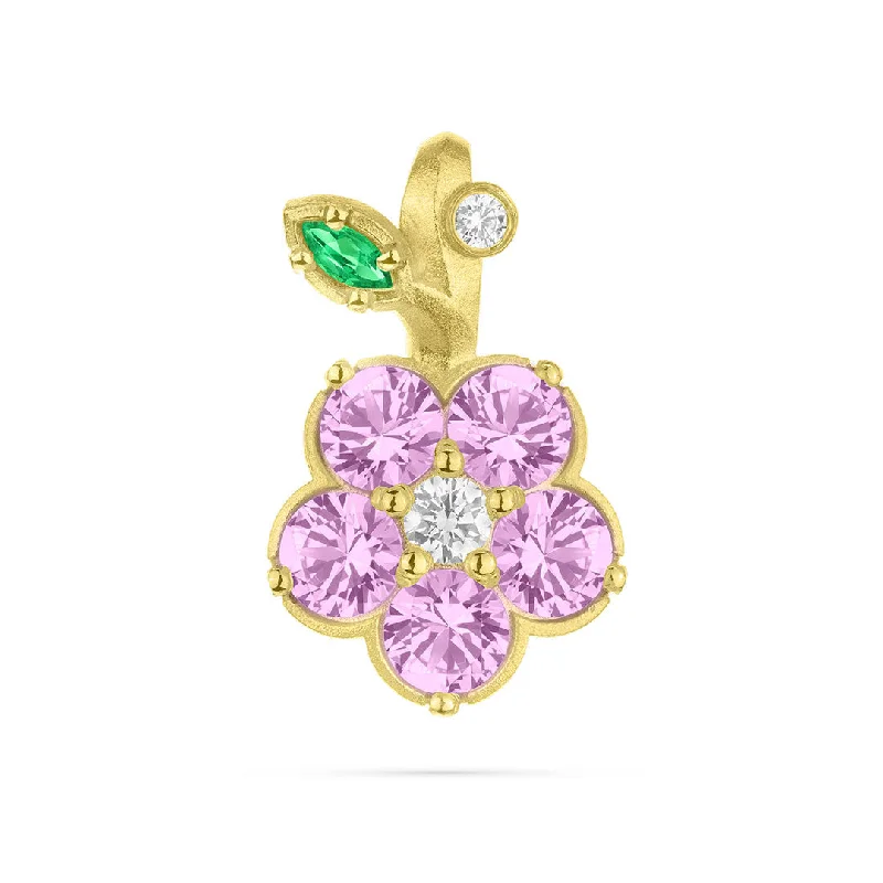 Timeless Jewelry Styles At Wallet-Friendly Prices Paul Morelli Pink Sapphire Wild Child Snap-Over Pendant Timeless Jewelry Styles At Wallet-Friendly Prices Paul Morelli Pink Sapphire Wild Child Snap-Over Pendant