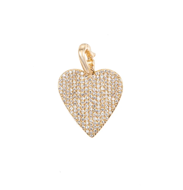 Shop Dazzling Jewelry With Special Promotional Discounts Pave Heart Charm