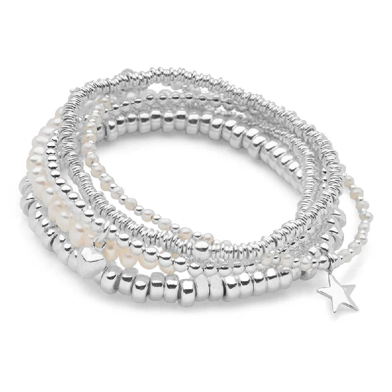 Shop High-Quality Jewelry At Jaw-Dropping Discounts Perla Bracelet Stack