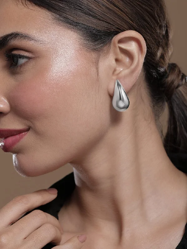 Jewelry Clearance Event – Stock Up Before It's Over Rhodium-Plated Stainless Steel TarnishFree Waterproof Abstract Teardrop Stud Earring Jewelry Clearance Event – Stock Up Before It's Over Rhodium-Plated Stainless Steel TarnishFree Waterproof Abstract Teardrop Stud Earring